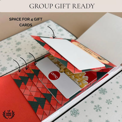 ⏰LAST DAY 50% OFF - 2026 New🎅🎁 Waterfall Christmas Gift Card Booklet 💳✨