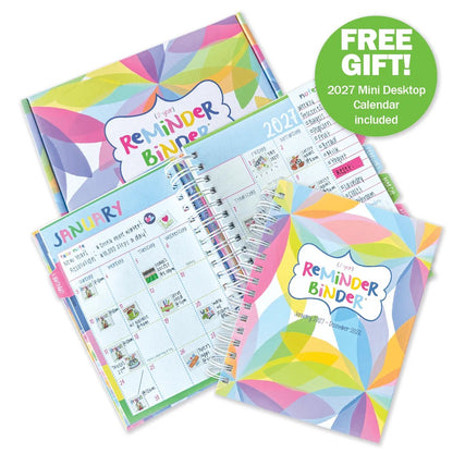 ⏰Limited Stock 50% OFF - 📅✨ 2027–2028 Reminder Binder® – 24-Month All-in-One Life Planner