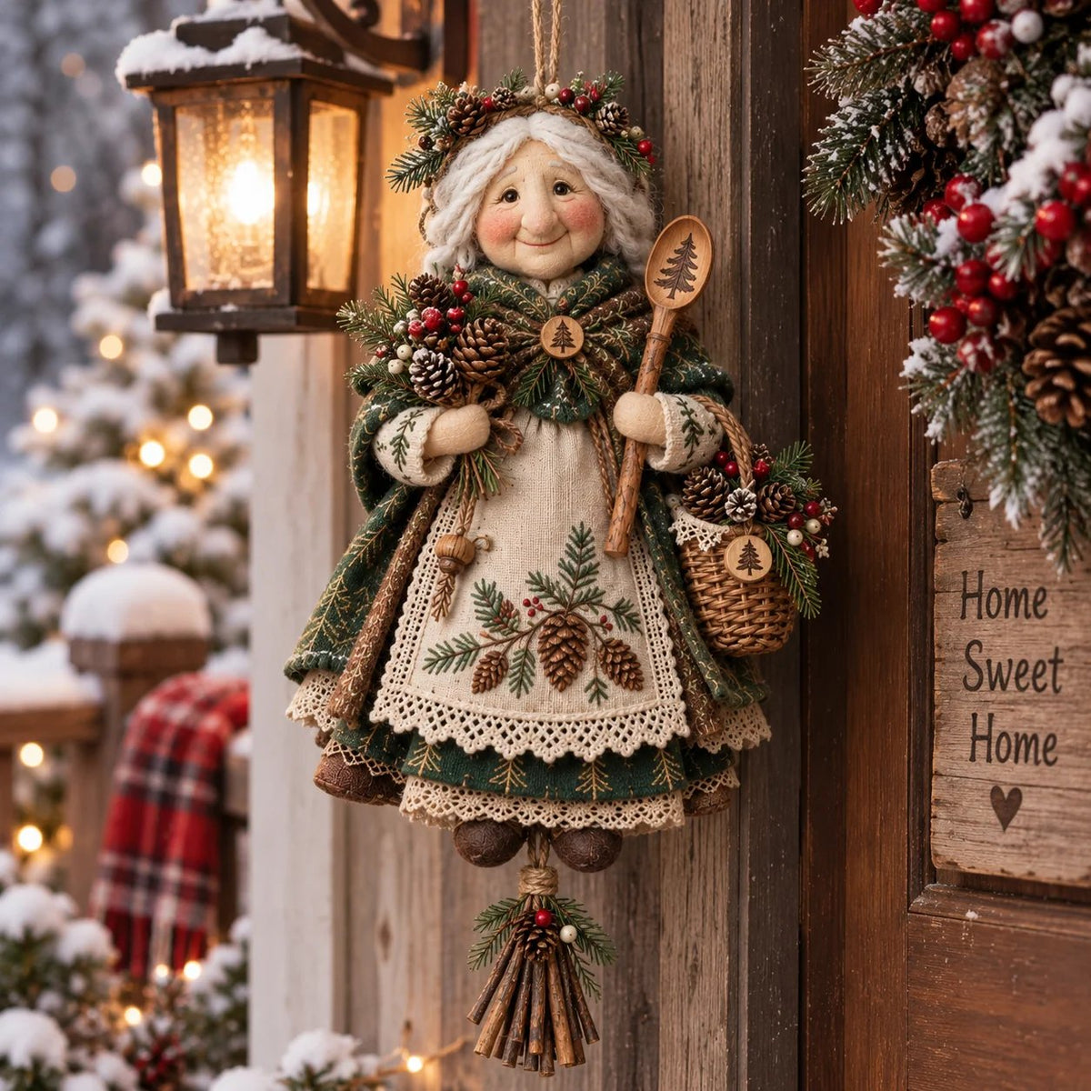 Good Luck Granny in cozy home