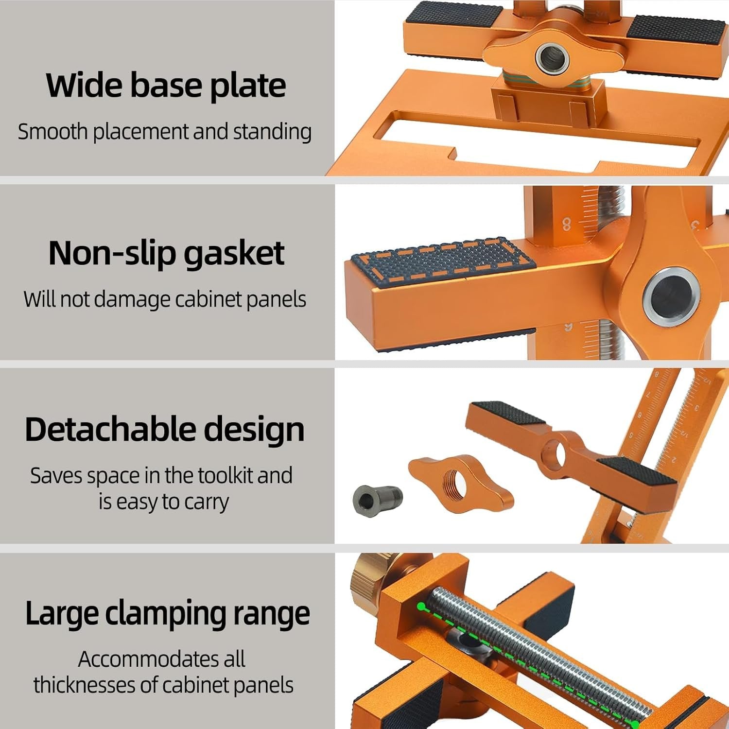 3-in-1 cabinet jig feature details