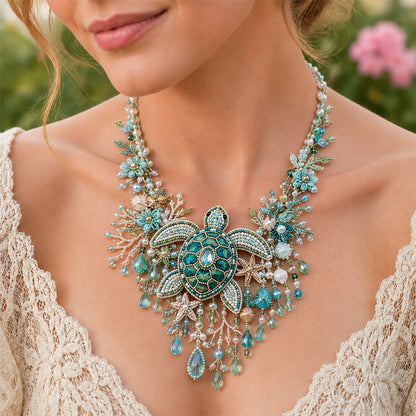 DIY Beaded Statement Necklace Kit ✨🧵