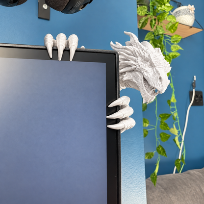 🐉 Legendary Dragon Screen Guardian – Fantasy Monitor Decor