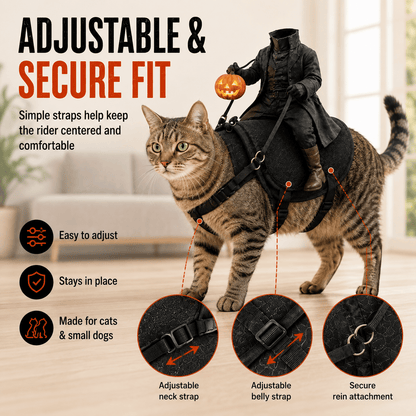 The Headless Horseman Rider™ Pet Costume(one size fits all)