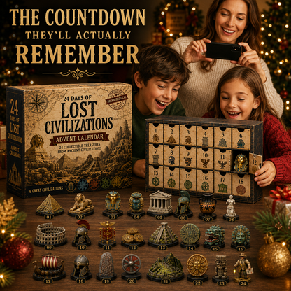2026 Lost Civilizations Archaeological Discovery Advent Calendar | 24 Ancient Treasures from 6 Great Civilizations
