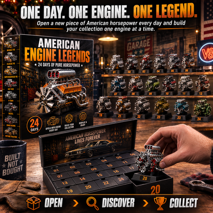 24 Days of Horsepower – American Engine Legends Advent Calendar