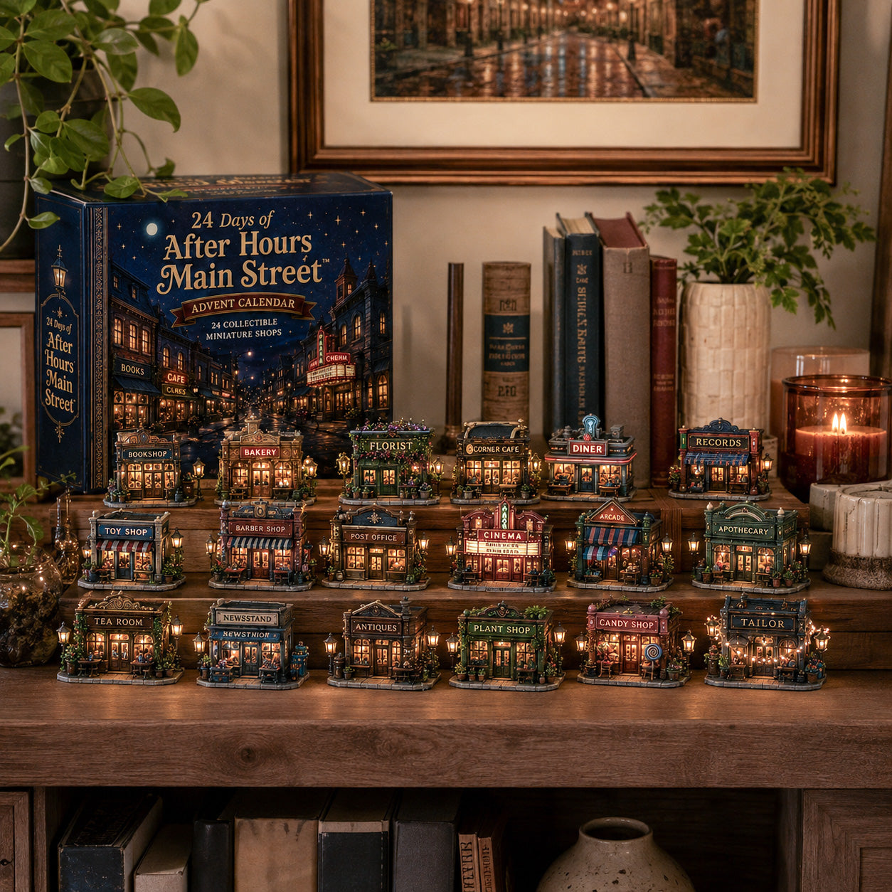 ⏰Limited Stock 50% OFF -🏘️✨ 2026 After Hours Main Street™ Advent Calendar – 24 Unique Shops, 24 Daily Surprises