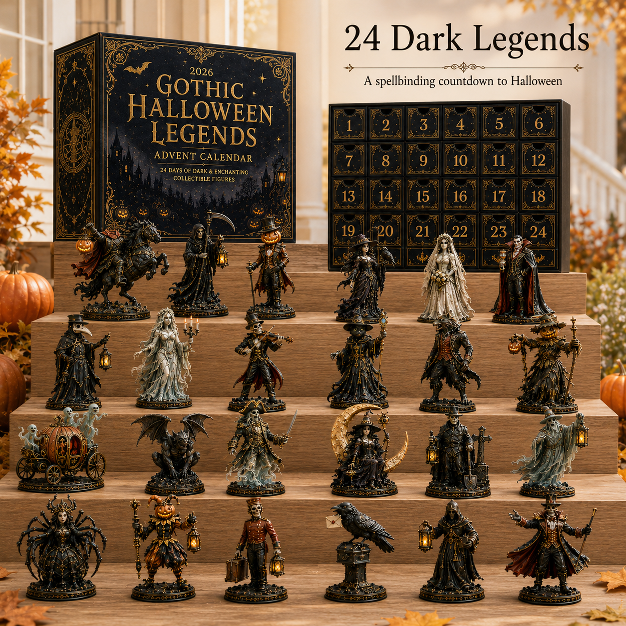 24 Gothic Halloween Legends full collection