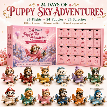 🐶✈️ 24 Days of Puppy Sky Adventures Advent Calendar 🎄🎁