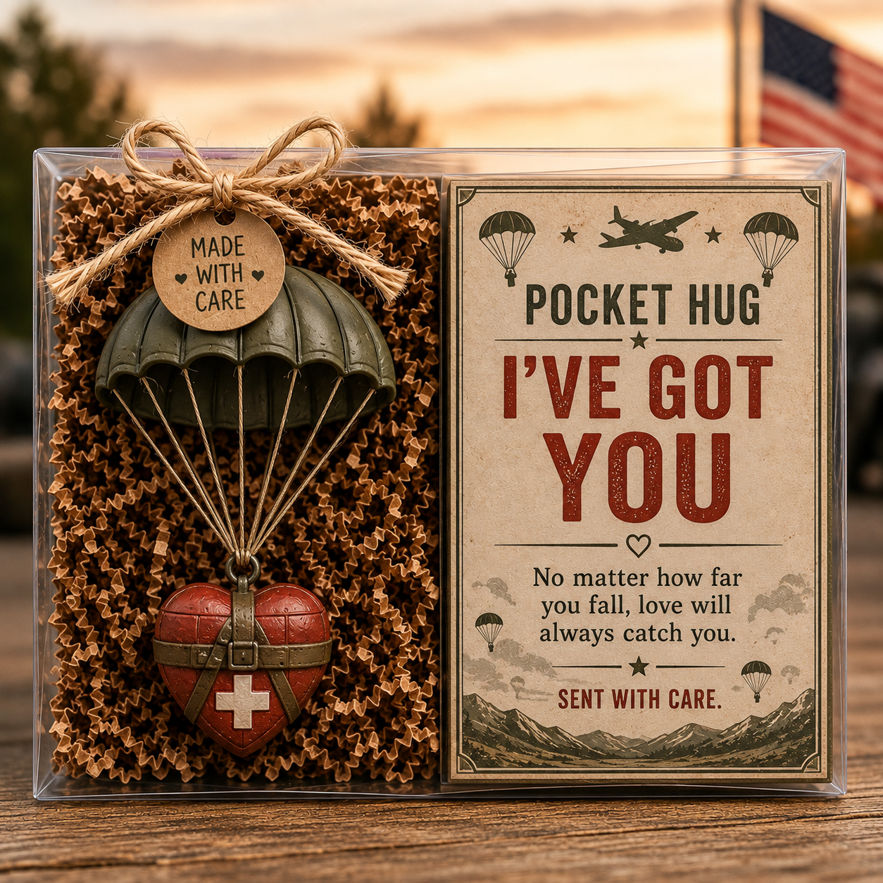 ❤️Military Pocket Hug Collection – A Little Piece of Home, Wherever They Go