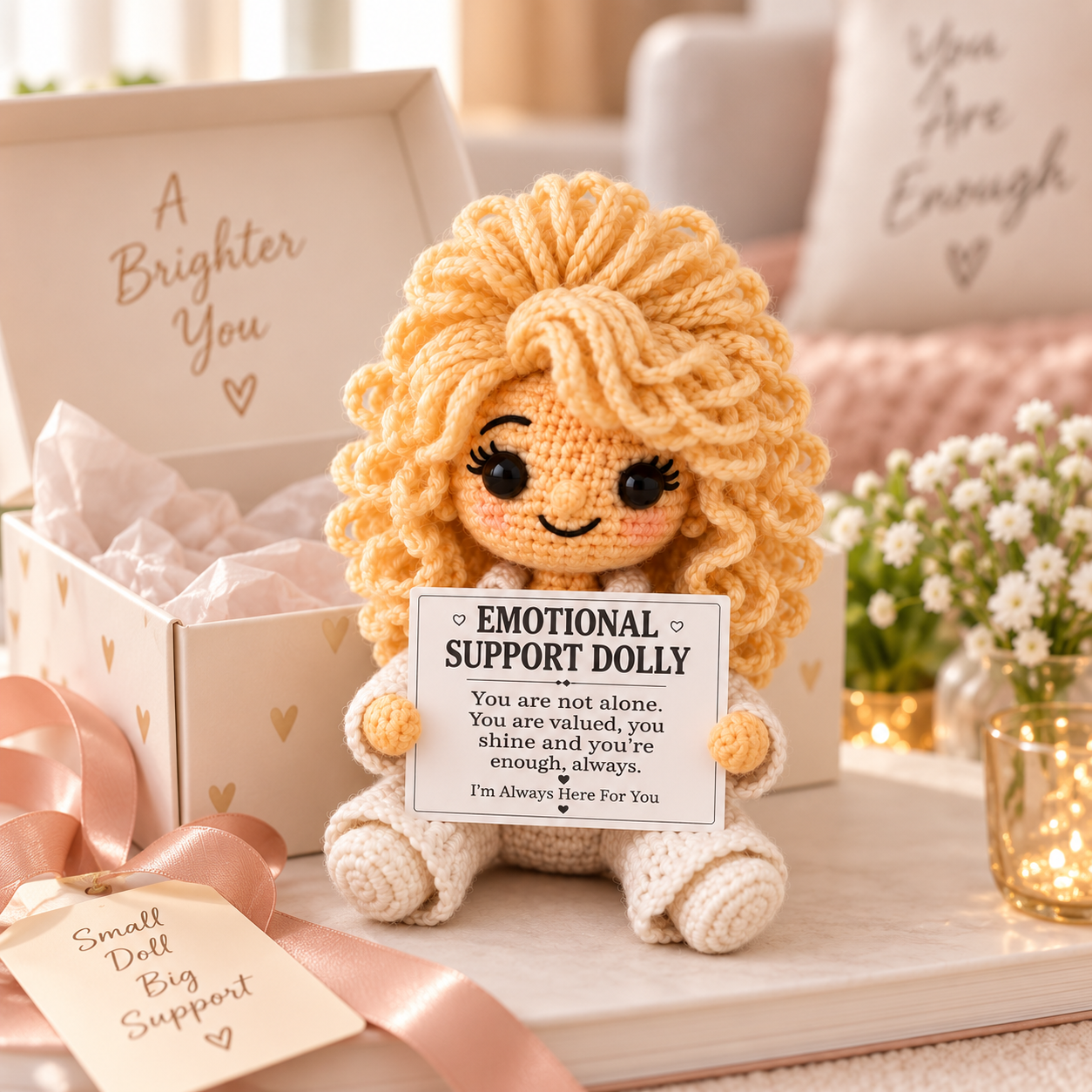 I Will Always Love You – Dolly Inspired Emotional Support Doll