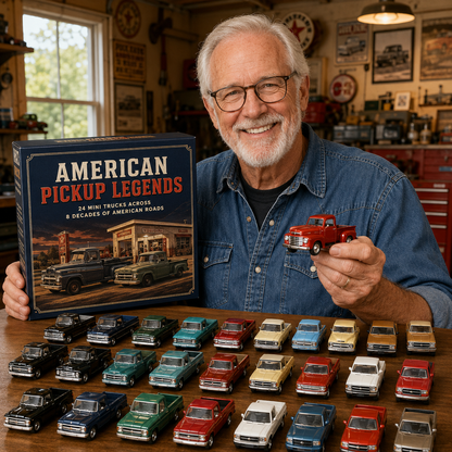 🇺🇸 American Pickup Legends — 24 Days Across 8 Decades Advent Calendar