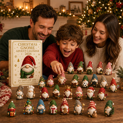 🧙 Gnome Advent Calendar 2026 – 24 Days of Whimsical Holiday Joy 🎁✨