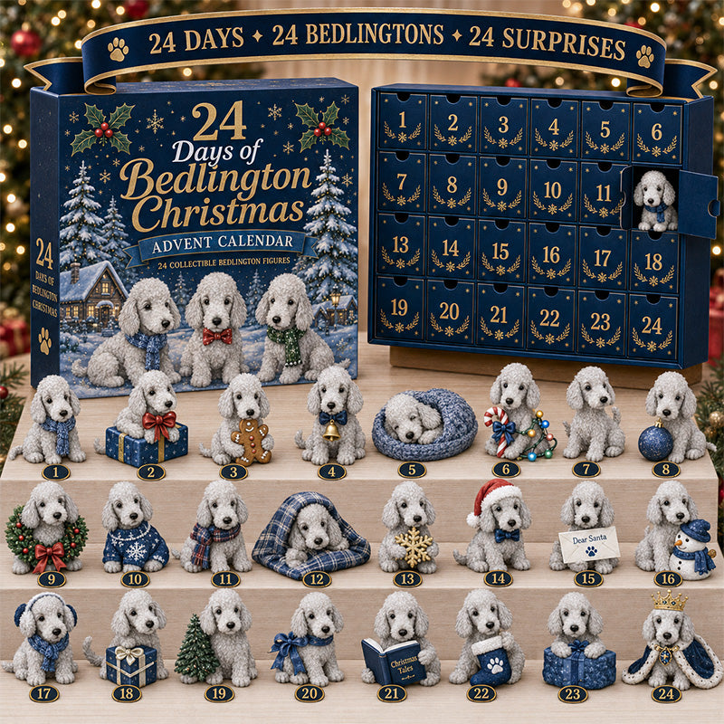 ☁️🐶 Bedlington Terrier Advent Calendar 2026