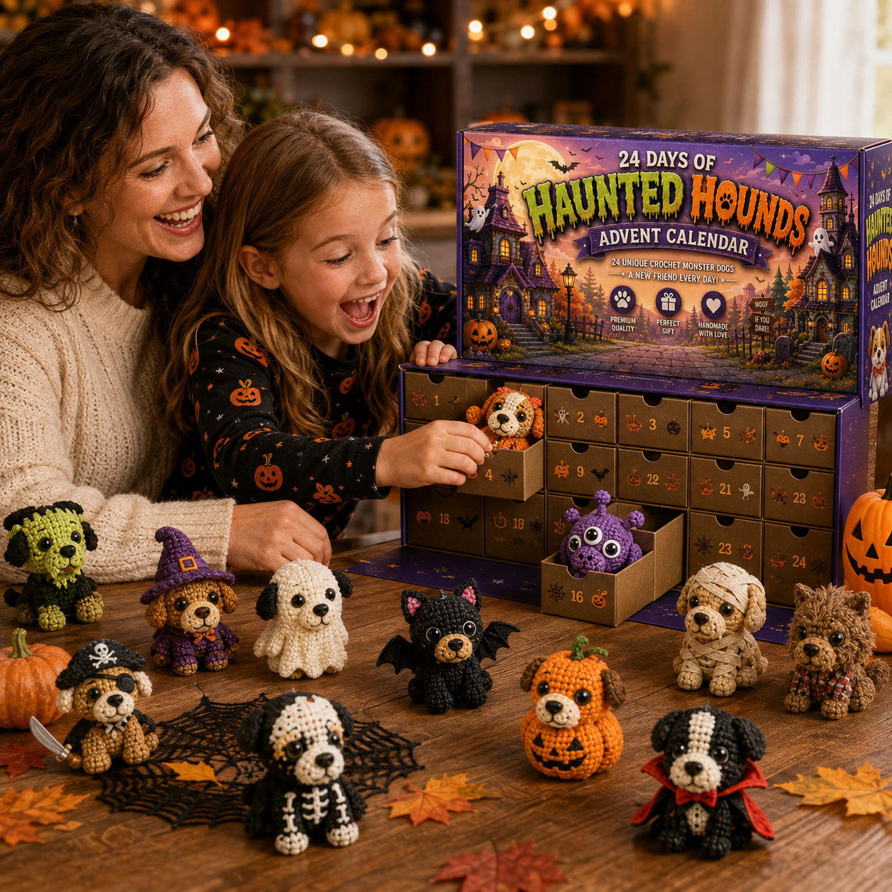 24 Haunted Hounds collectible characters