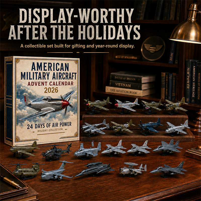 American Military Aircraft Advent Calendar with complete aircraft collection