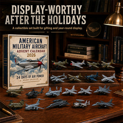 ✈️🇺🇸 American Military Aircraft Advent Calendar 2026 – 24 Days of Air Power