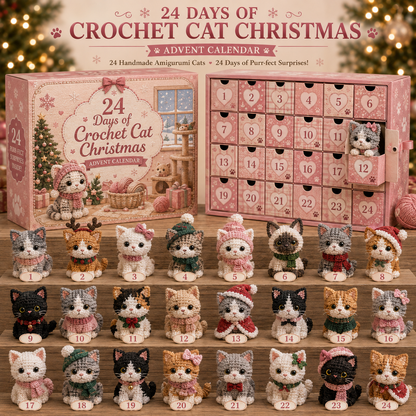 🎄 24 Days of Christmas Pet Friends Advent Calendar – 24 Holiday Collectibles