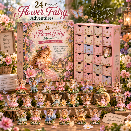 🎁🦋 Flower Fairy Dreams Advent Calendar – 24 Days of Magical Fairy Surprises