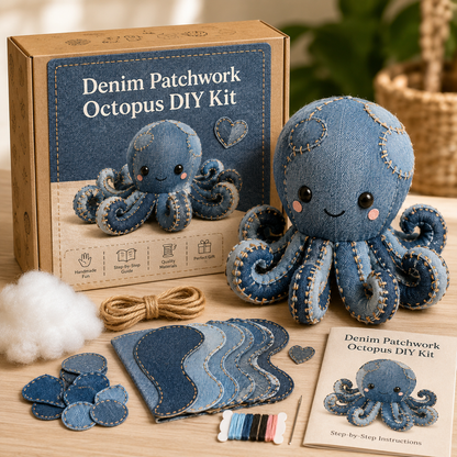 🧵💙 Denim Dreams DIY Collection-BUY 3 GET 1 FREE（4 PCS）