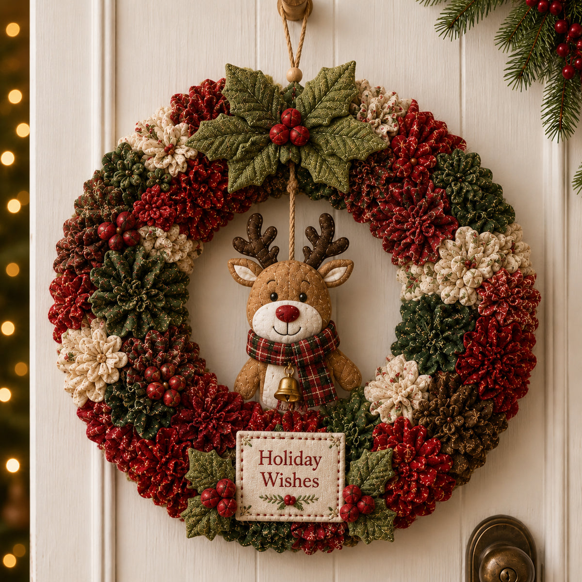 🦌 Holiday Wishes Reindeer