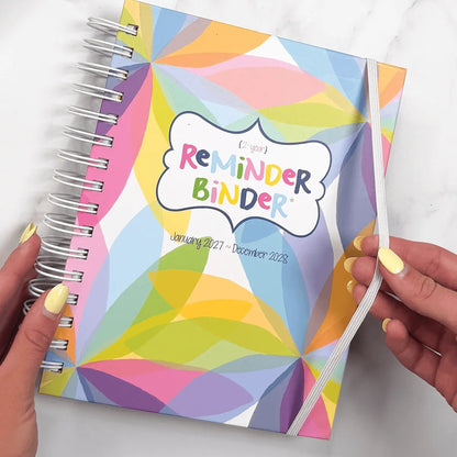 ⏰Limited Stock 50% OFF - 📅✨ 2027–2028 Reminder Binder® – 24-Month All-in-One Life Planner