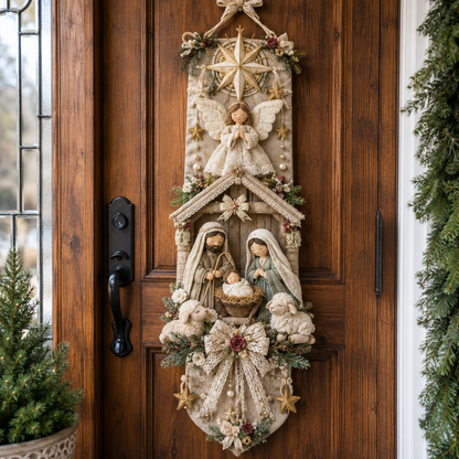 🎄✨ Christmas Handmade Door Décor DIY Collection 🧵🏡