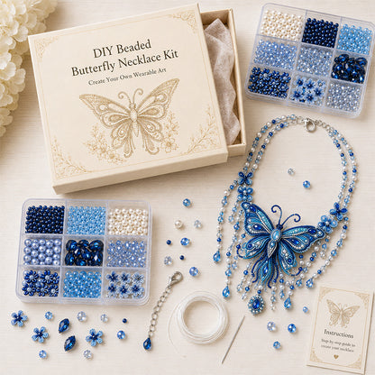 DIY Beaded Statement Necklace Kit ✨🧵
