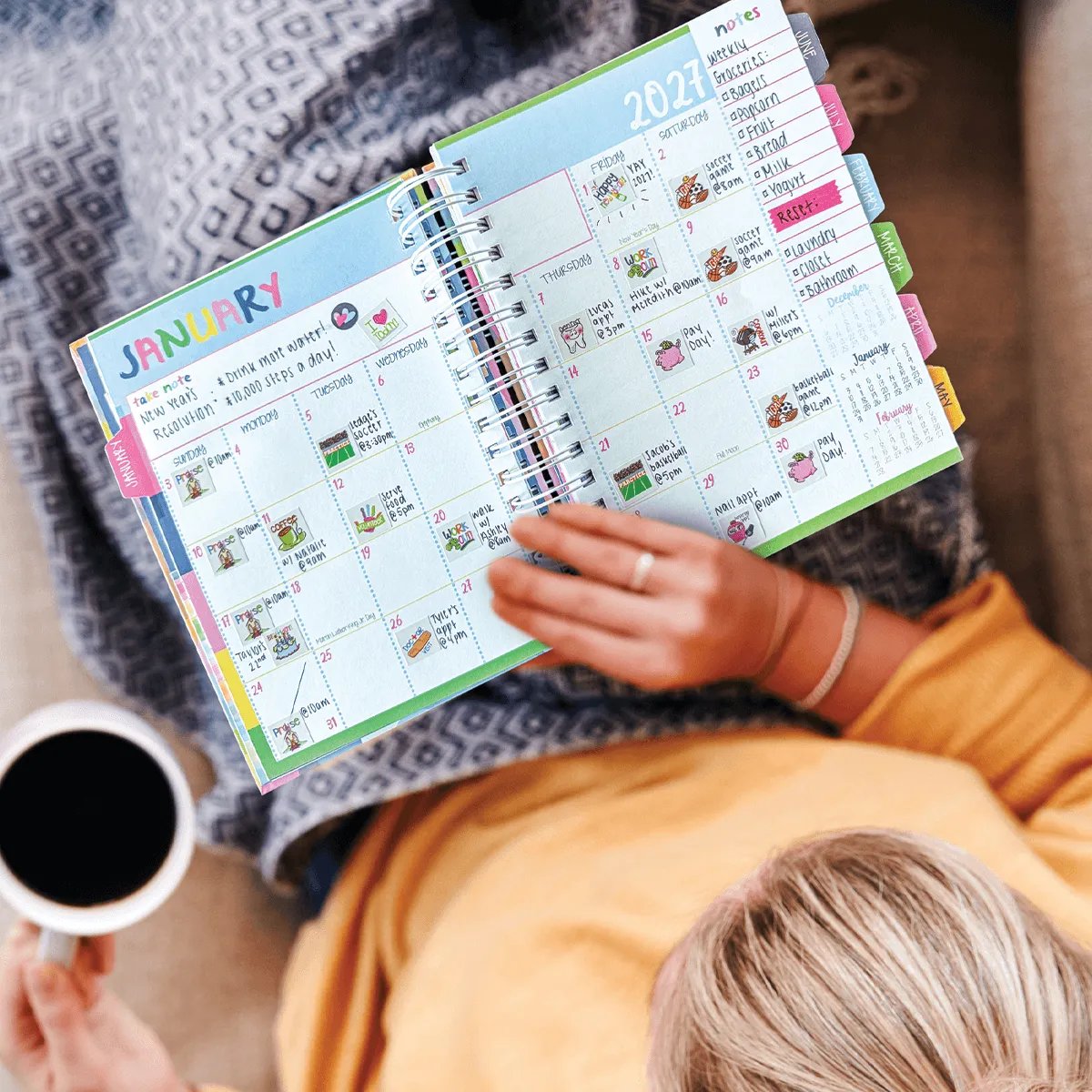 ⏰Limited Stock 50% OFF - 📅✨ 2027–2028 Reminder Binder® – 24-Month All-in-One Life Planner
