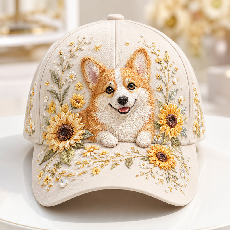 🔥 Last Day 49% OFF – 🦬✨ Highland Cow Embroidery Cap