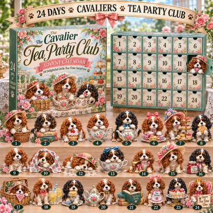 🐾Cavalier Adventures 24-Day Advent Calendar – 6 Themed Collections ✨