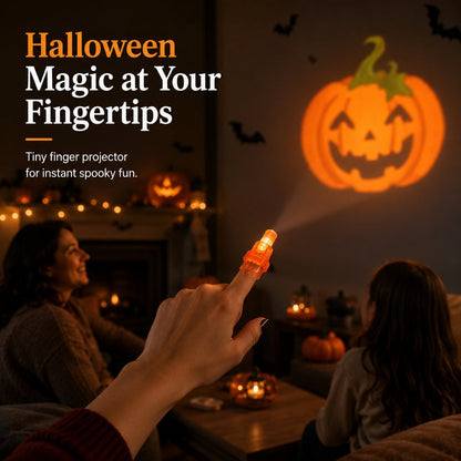 🎉Last Day 49% OFF🎃Halloween Finger Projector Lights – Mini Pattern Projector