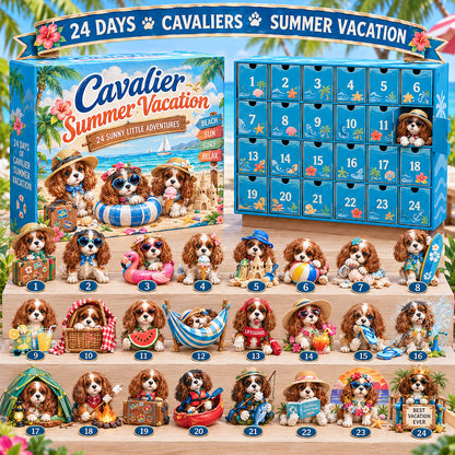 🐾Cavalier Adventures 24-Day Advent Calendar – 6 Themed Collections ✨
