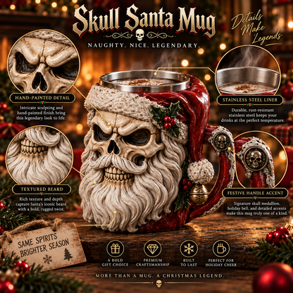 💀🎅 Dark Christmas Legends Mug Collection™