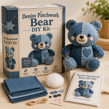 🧵💙 Denim Dreams DIY Collection-BUY 3 GET 1 FREE（4 PCS）