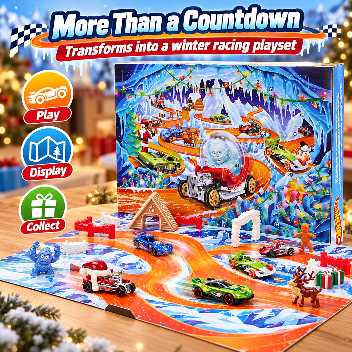 🔥Last Day 50% OFF- 🏎️ 24-Day Christmas Racing Advent Calendar 🎁