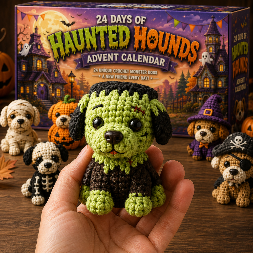 Opening Haunted Hounds calendar