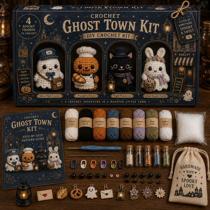 🧶✨ Spooky Stitch Adventures DIY Crochet Collection