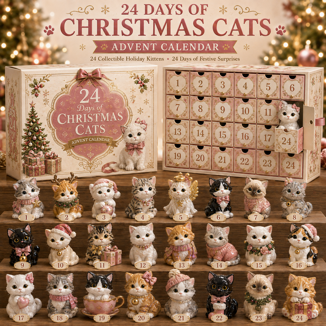 Christmas Cats Advent Calendar