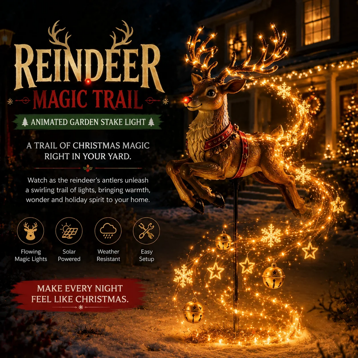 ⏰Limited Stock 50% OFF | Enchanted Fairy Solar Garden Light ✨