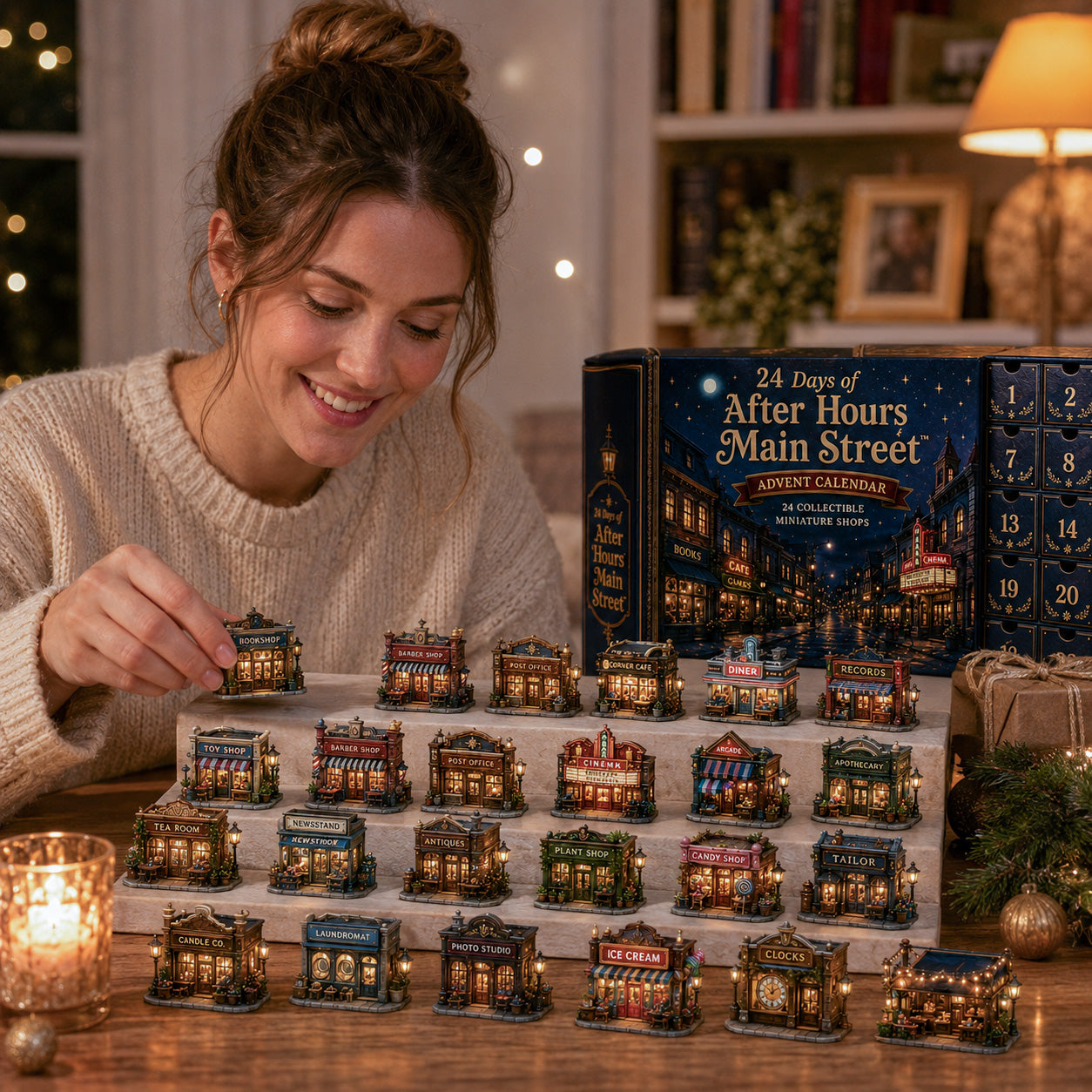 ⏰Limited Stock 50% OFF -🏘️✨ 2026 After Hours Main Street™ Advent Calendar – 24 Unique Shops, 24 Daily Surprises