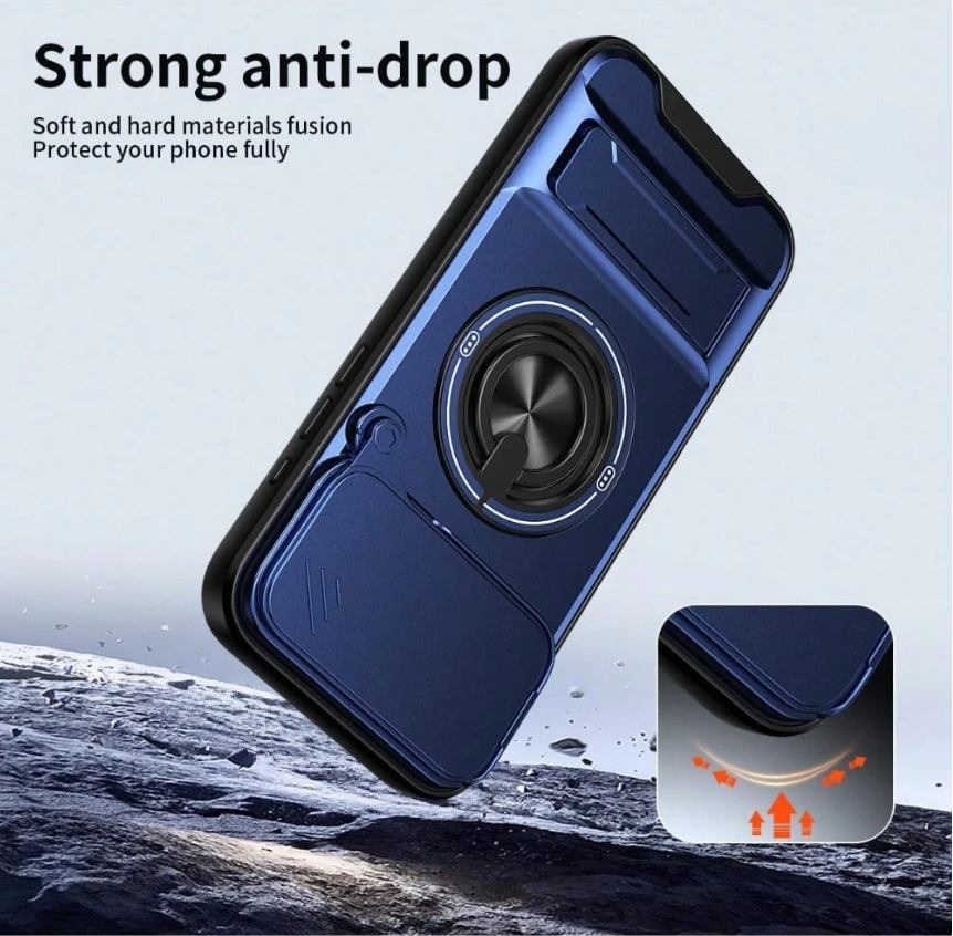 Magnetic Sliding Camera Protection Phone Case-Snap. Slide. Protect. 📱✨