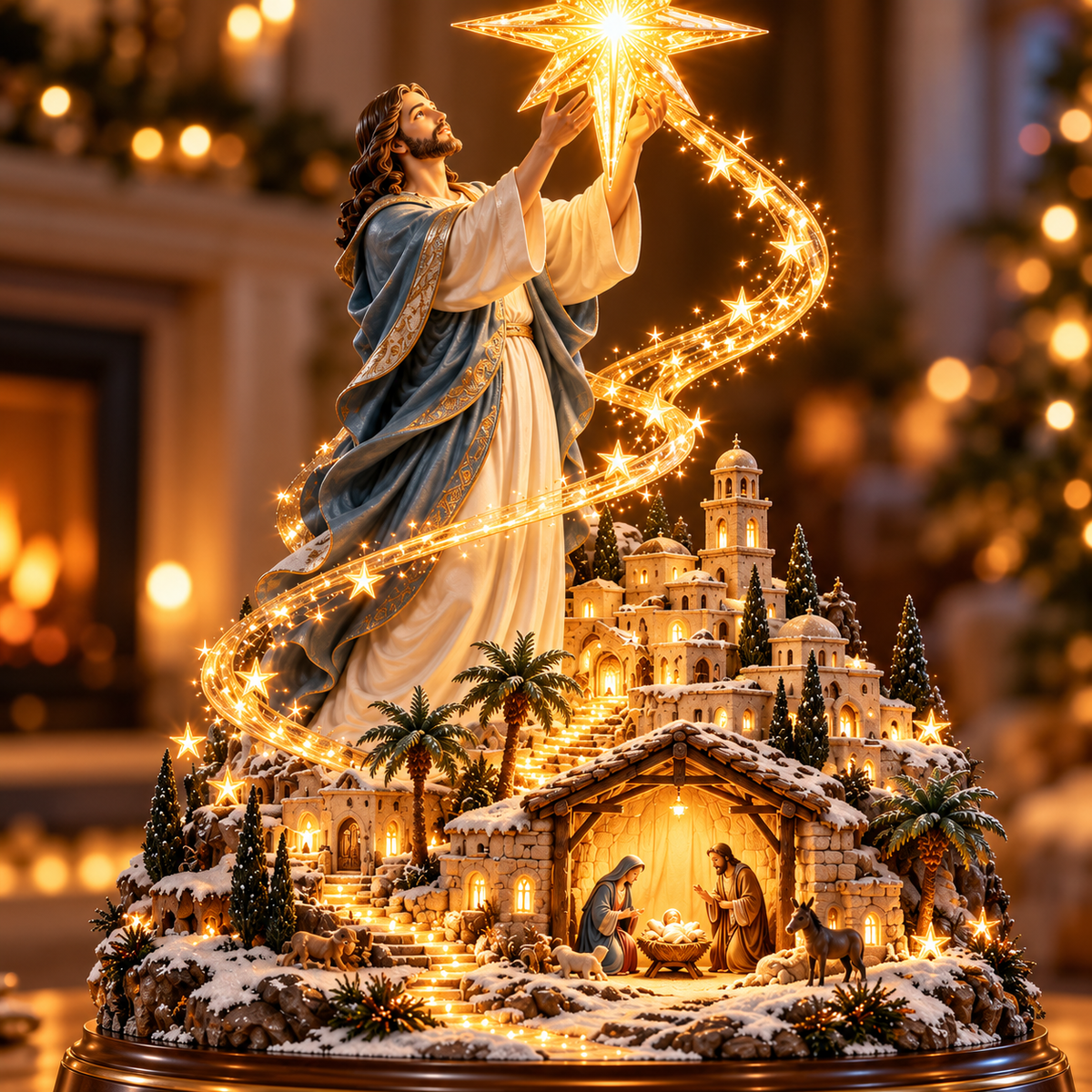 Symbolic layers of Bethlehem Star of Hope