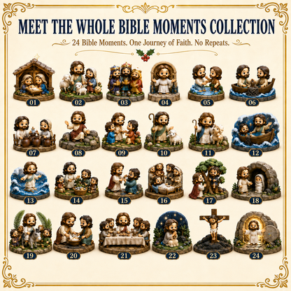 ✝️ 24 Days Walking With Jesus Advent Calendar 2026 – 24 Bible Moments • One Journey of Faith 🎄✨