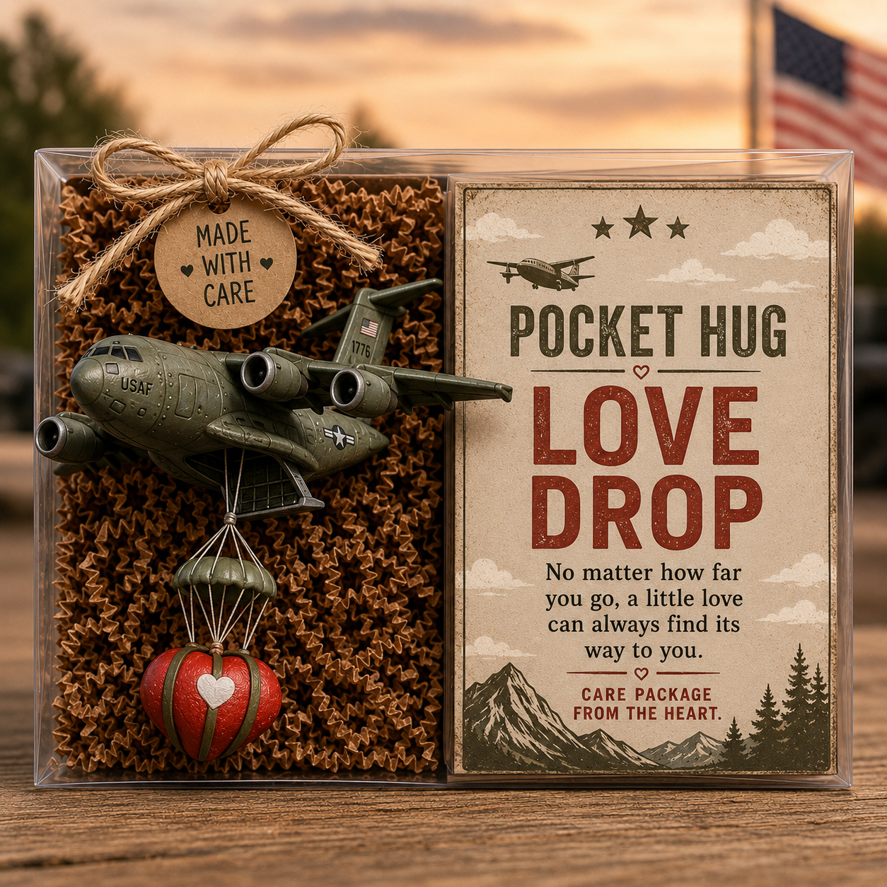 ❤️Military Pocket Hug Collection – A Little Piece of Home, Wherever They Go