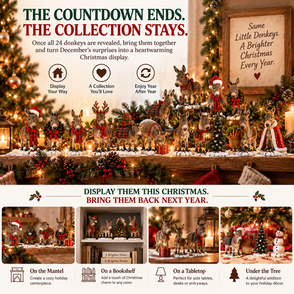 Kind Ears, Brighter Days — 24-Day Donkey Christmas Collection