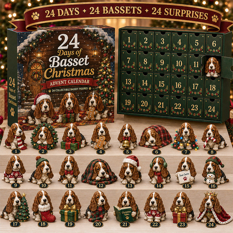 🐶🎄 Basset Hound Advent Calendar 2026