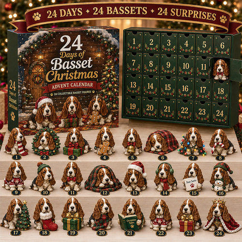 🐶🎄 Basset Hound Advent Calendar 2026
