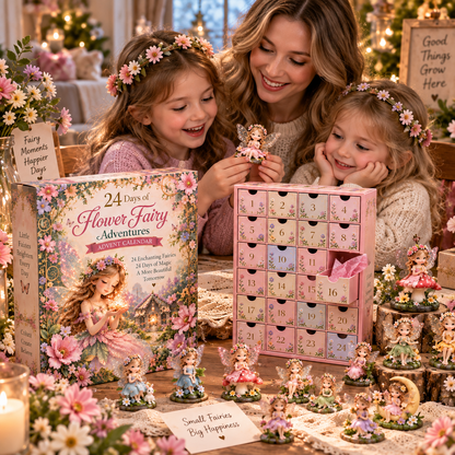 🎁🦋 Flower Fairy Dreams Advent Calendar – 24 Days of Magical Fairy Surprises