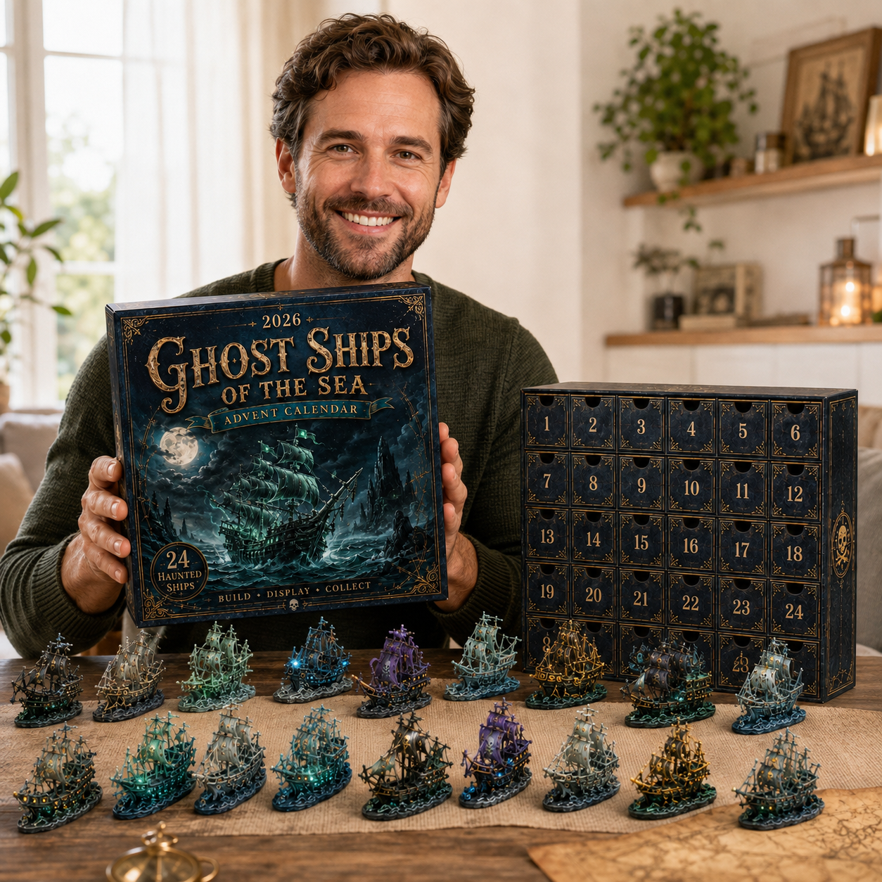 👻 24 Nights of Haunted Seas – Ghost Ships Advent Calendar 2026 🚢🌙