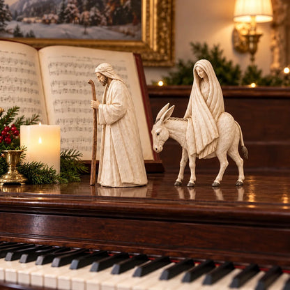 ✝️Journey to Bethlehem Nativity Figurine Set